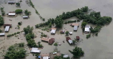 আসামে বন্যায় ৯ জনের মৃত্যু