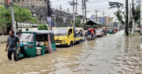 নতুন করে পানি ঢুকছে সিলেটের জকিগঞ্জে