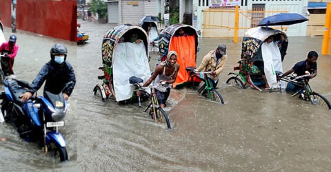 বৃষ্টিতে তলানো বাড়িতে বিদ্যুৎস্পর্শে দুজনের মৃত্যু