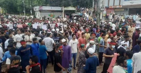 হবিগঞ্জে পুলিশের সঙ্গে ছাত্র-জনতার সংঘর্ষ, একজন নিহত